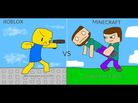 Minecraft vs Roblox: The Ultimate Showdown! Episode 1