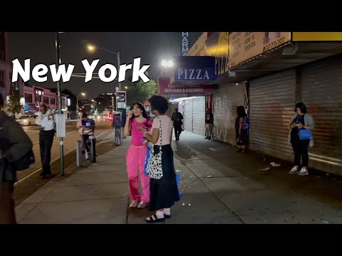 Bronx New York Streets At Night