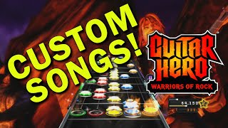 How to Play Custom Songs on Guitar Hero Warriors of Rock (& debug menu tutorial)