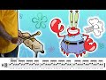 I Transcribed The Mr Krabs Walking Sound Effect