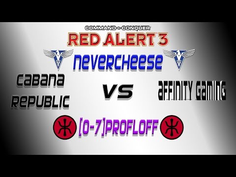 Profloff[E] vs NeverCheese[A] Cabana Republic - Red Alert 3