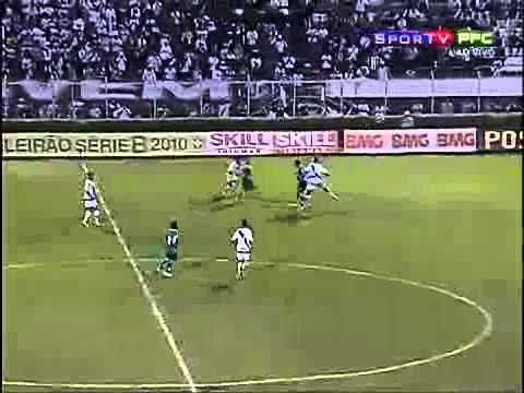Ponte Preta 2 x 2 Coritiba Campeonato Brasileiro 2010 Serie B 25 Rodada - Gols