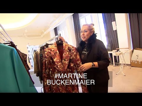 CEO Martina Buckenmaier im Talk zur RIANI FASHION SHOW WINTER 2016