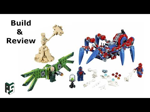 Lego Spider-Man's Spider Crawler 76114 Build & Review  -Pixel Spank