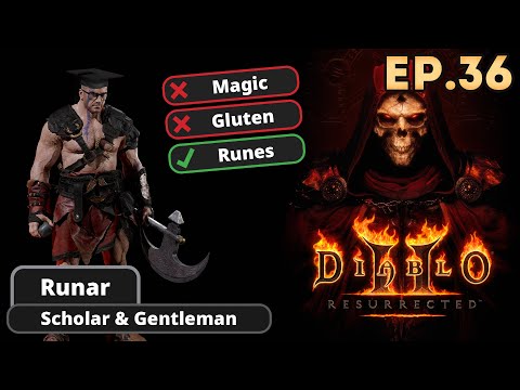 Diablo 2 Resurrected: Runes Only Barbarian Ep.36 (run compilation)