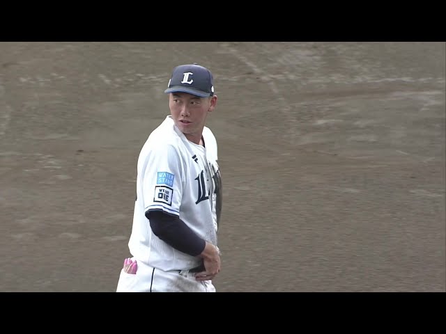 【ファーム】ファインプレー!! ライオンズ・村田怜音 一二塁間を抜けそうな打球をダイビングキャッチ!! 2025年9月16日 埼玉西武ライオンズ 対 読売ジャイアンツ