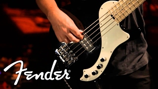 Kevin Chown on the Fender American Deluxe Dimension Bass V | Fender