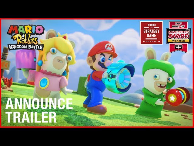 Mario + Rabbids Kingdom Battle: E3 2017 Announcement Trailer | Ubisoft [US]