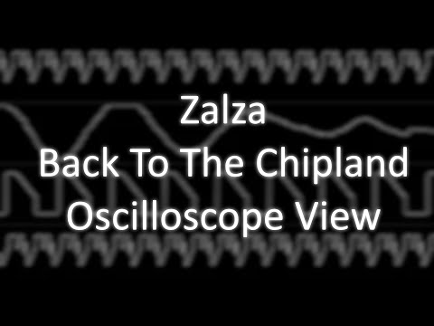 Zalza - "Back To The Chipland" (Amiga MOD) [Oscilloscope View]