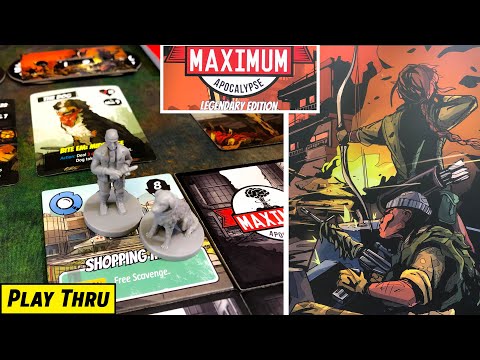 MAXIMUM APOCALYPSE Legendary Edition Playthrough TUTORIAL Scenario