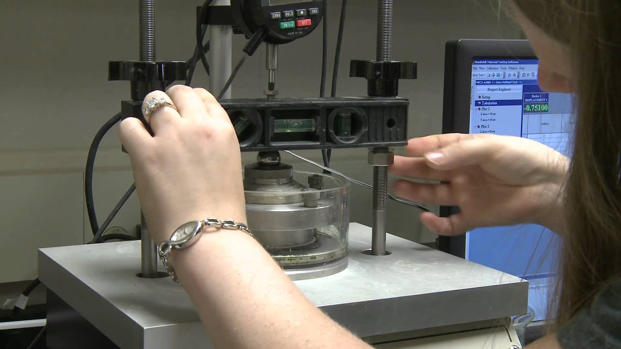 1D Consolidation Test