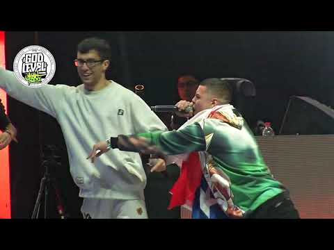 Teorema, Nitro y Kaiser 🇨🇱 vs. 🇵🇪 Jaze, Nekroos y Choque - God Level Fest Chile 2019 (Semifinal)