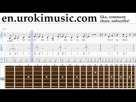 Guitar lessons Katy Perry - Into Me You See Sheet Music Tutorial Part#2 um-b352