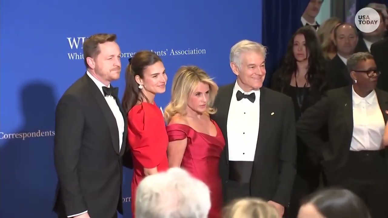 Dr. Oz appears at 2026 White House Correspondents' Dinner red carpet