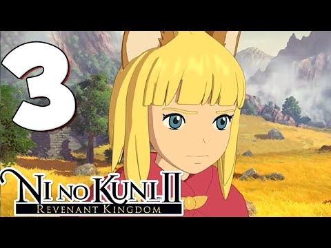 Ni No Kuni 2: Walkthrough Part 3 King Evan in Exile! (PS4 Gameplay)