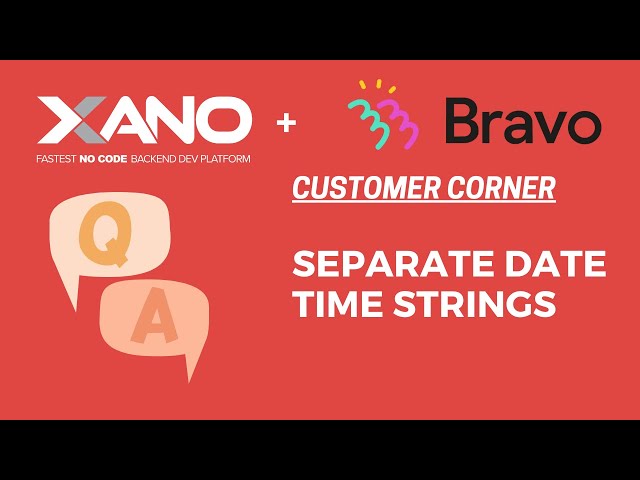 How to Combine Separate Date Time Strings from Bravo Studio