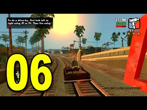 Grand Theft Auto: San Andreas - Part 6 - Train Job (GTA Walkthrough / Gameplay)
