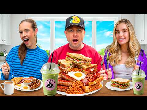 Eating DOUBLE What My Kids Eat FOR 24 HOURS!