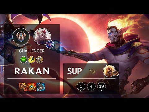 Rakan Support vs Leona - KR Challenger Patch 11.17