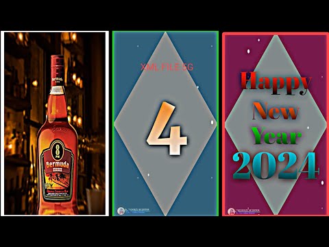 HAPPY NEW YEAR 2024 🥳💖XML FILE VIDEO EDITING ALIGHT MOTION PRESET EDIT 