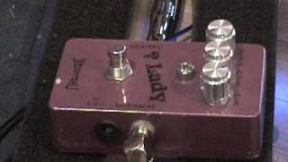 Video thumbnail for Skreddy Pedals ? Lady fuzz booster guitar effects pedal demo w Les Paul & Dr Z amp by gearmanndude