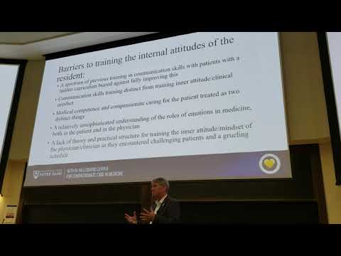 Dr. Dominic Vachon Lecture: Science of Compassion in Healthcare, Notre Dame, October 5, 2019