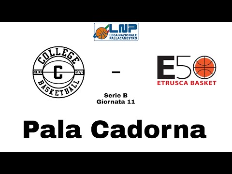 Highlights Serie B | Cipir College Basketball - La Patrie San Miniato del 08/12/2021