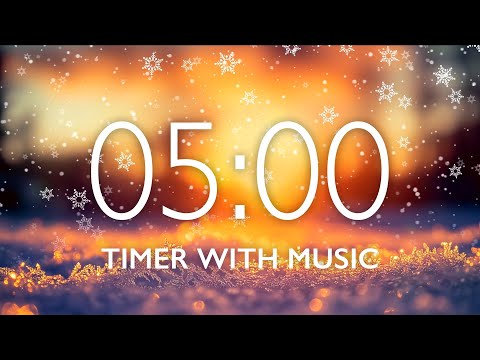 5 Minute Timer with Relaxing Music and Alarm 🎵⏰