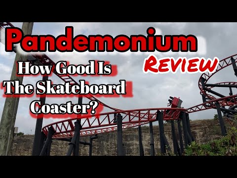 Video review of Pandemonium by Roller Coasters of Thailand