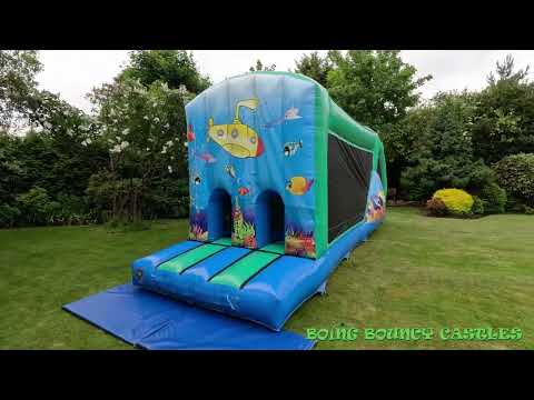 The Ocean Fun Run, inflatable obstacle course