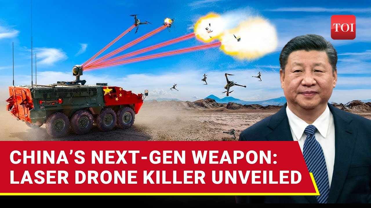 China Unleashes Laser Drone Slayer; Video Shows Blazing Precision Strike | Watch
