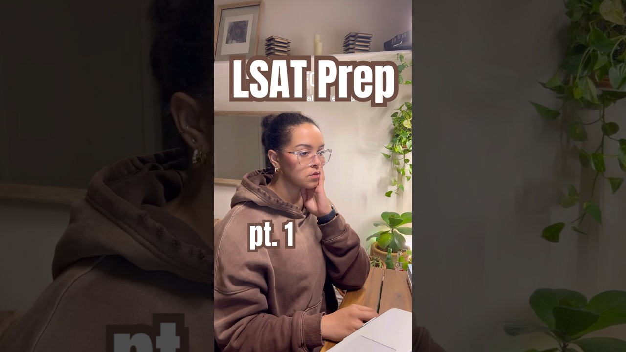 LSAT prep as a nontraditional student ✨ #lsatprep