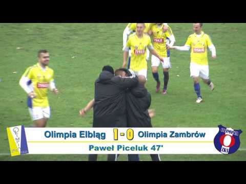 Olimpia Elbląg 2-0 Olimpia Zambrów