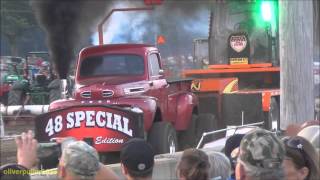 preview picture of video '2014 Canfield Fair Run What Ya Brung 4x4 Truck Pull'