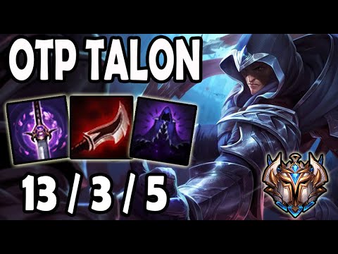 OTP Talon vs Katarina [ MID ] Lol Challenger Korea