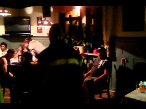 Manni beim "Hartz-IV-Ball" in der Turmschänke in Pößneck