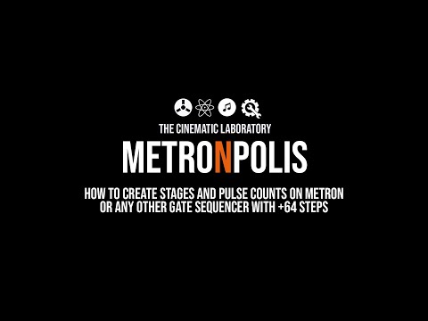 Metronpolis - creating stages and pulse counts with WMD metron and NE mimetic digitalis