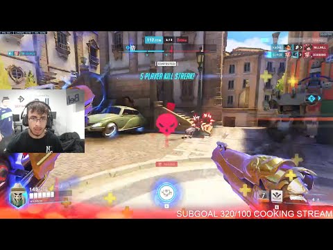 HYDRON REAPER GAMEPLAY OVERWATCH 2  SEASON 5 TOP 500