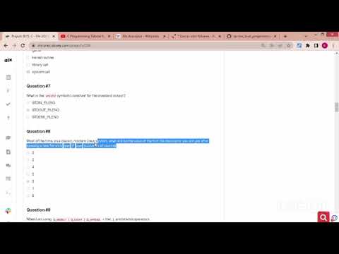 0x15 C. File I/O Quiz