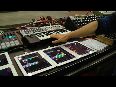 Orbital Shows Off Their Synths & Other Onstage Gear at Moogfest