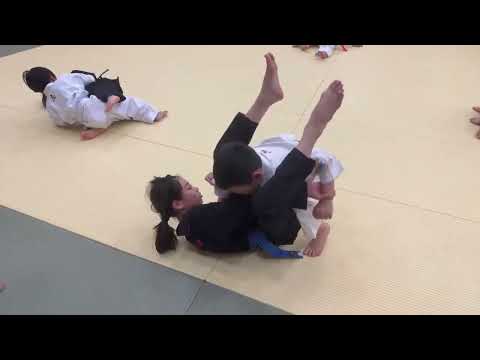 女子VS男子柔術スパーリング等