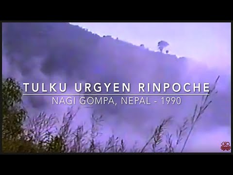 Tulku Urgyen Rinpoche en Nagi Gompa   1990