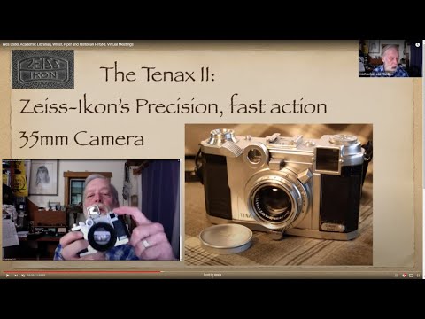 Wes Loder Tenax II Zeiss-Ikon Academic Librarian, Writer, and Historian Zeiss Tenax II 35mm PHSNE