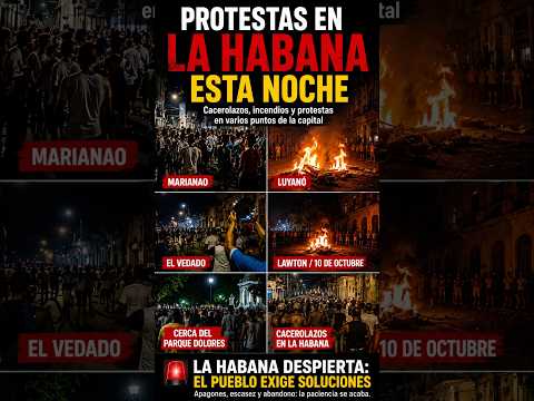 Vedado, Luyanó, Lawton y Diez de Octubre, 14 de mayo de 2026