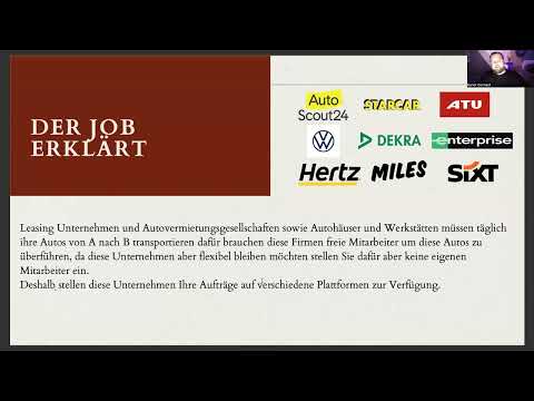 Fahrzeugüberführung Webinar 2.0