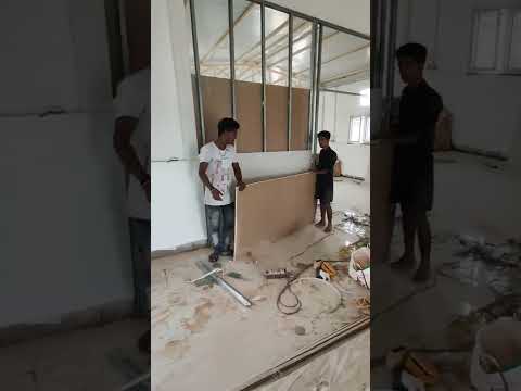 Gypsum Board Partition
