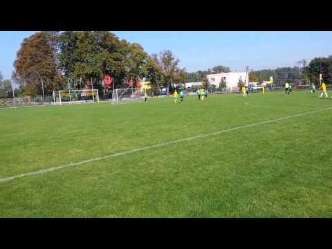 Korona Zakrzewo U2003 - Dyskobolia Grodzisk 3:10 Młodzik D2  jesień 2014