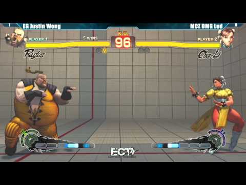 SSF4 AE2012 EG Justin Wong vs MCZ DMG Lud - ECT4 Tournament