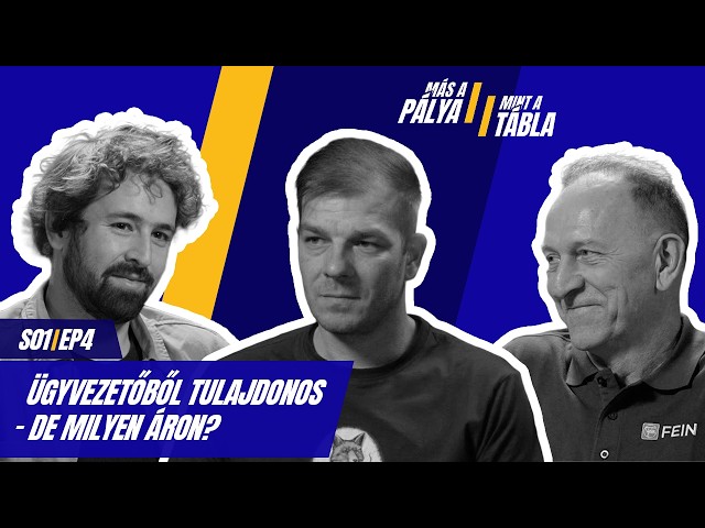 Gombás Tibor: Amikor az alkalmazott megveszi a saját cégét