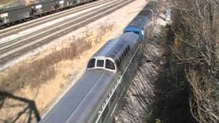 preview picture of video '11-07-10 Amtrak Excursion Leaves Bluefield WV.'